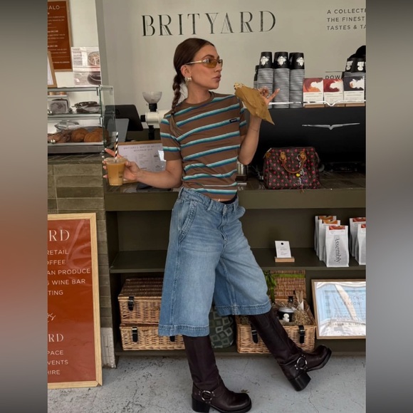 Luxury stripped teeshirt - Picture 3 of 16